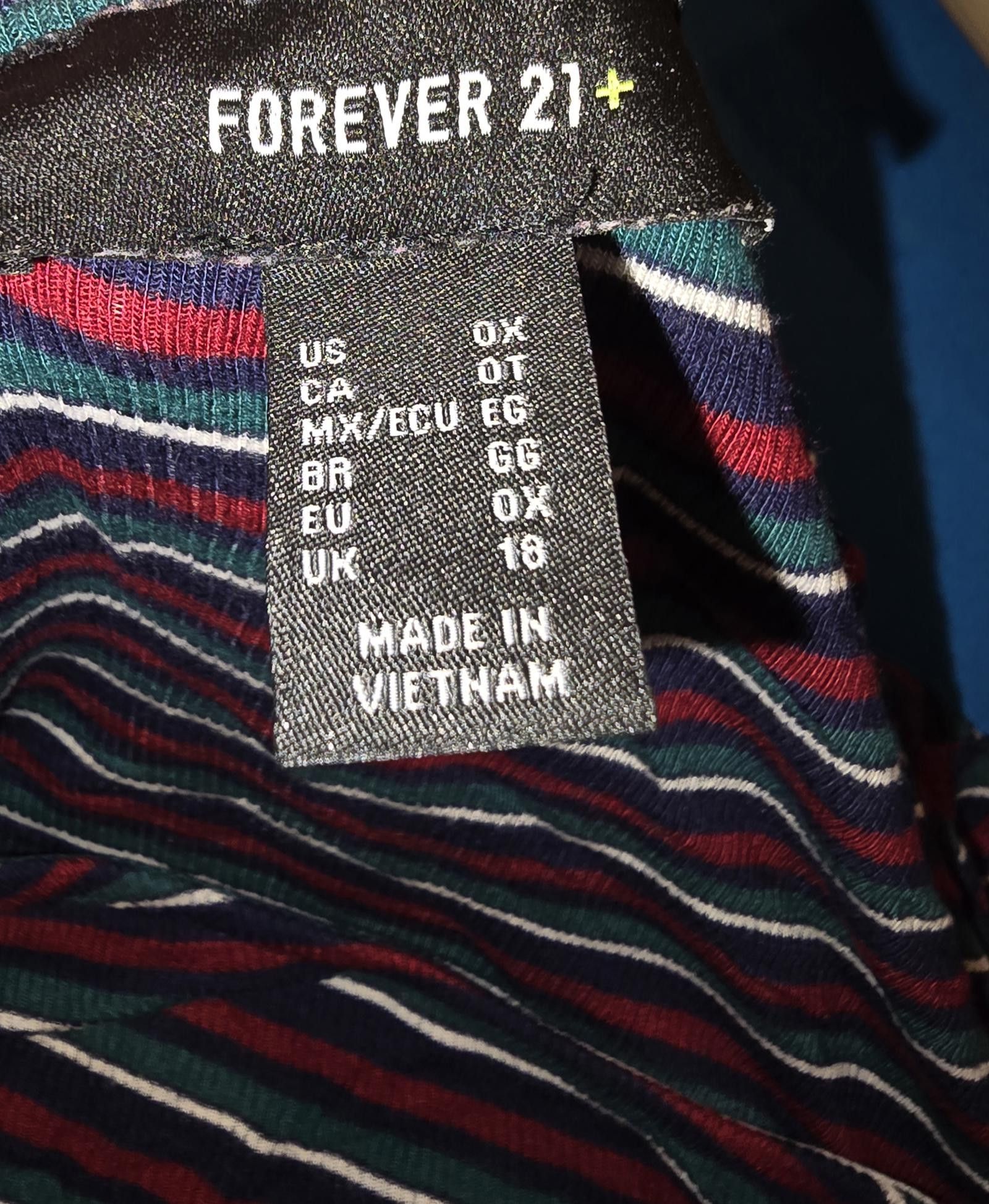Forever 21 Forever 21 Striped Tunic Dress Size M / US 6-8 / IT 42-44 - 2 Thumbnail