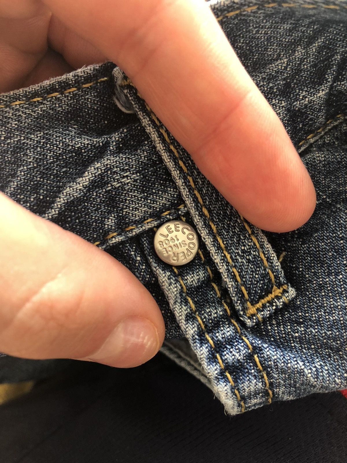 Lee × Vintage LEE COOPER VINTAGE DENIM JEANS Size US 36 / EU 52 - 6 Thumbnail