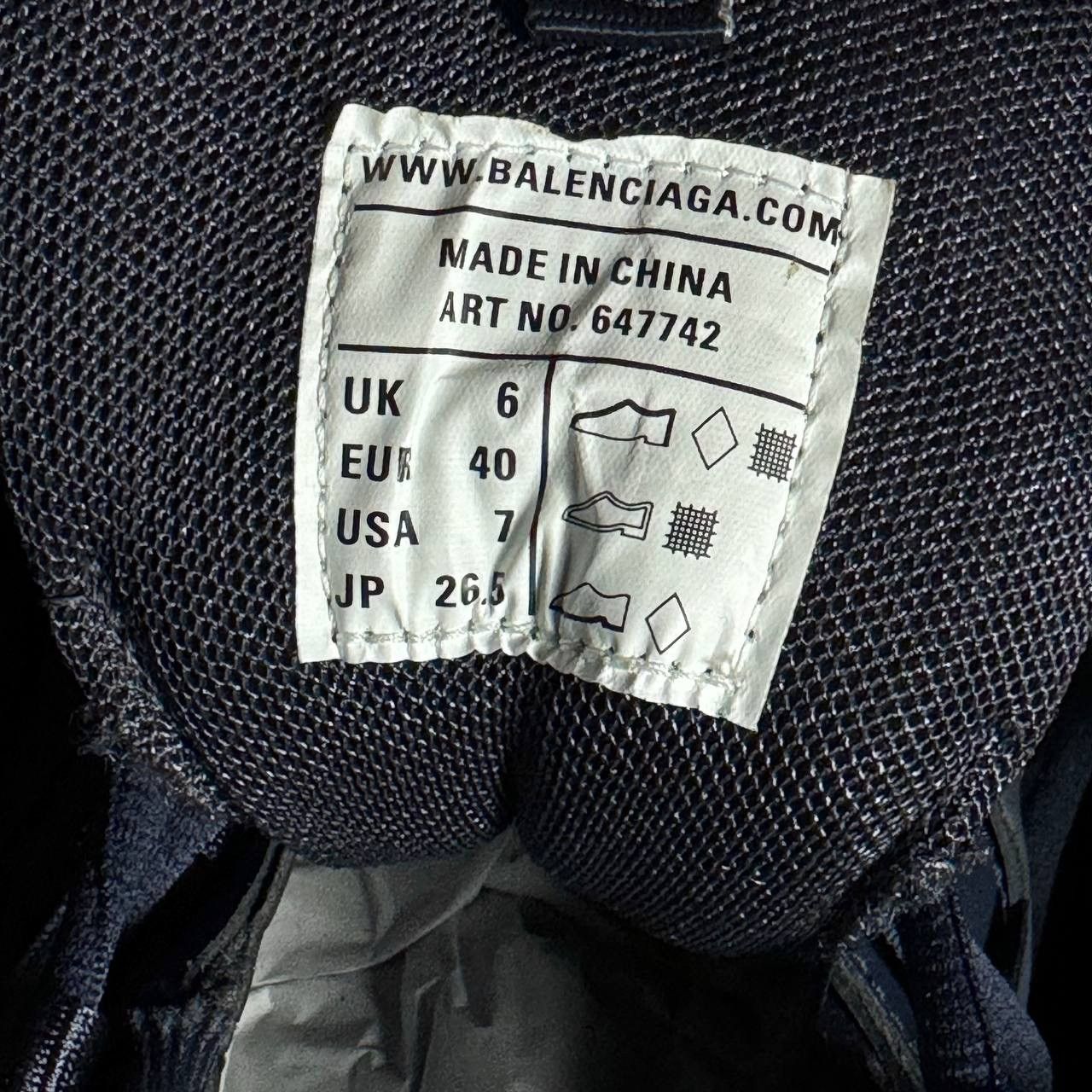 Balenciaga 40 Balenciaga track 1 Crearsole Blue Gray Size US 7 / EU 40 - 6 Thumbnail