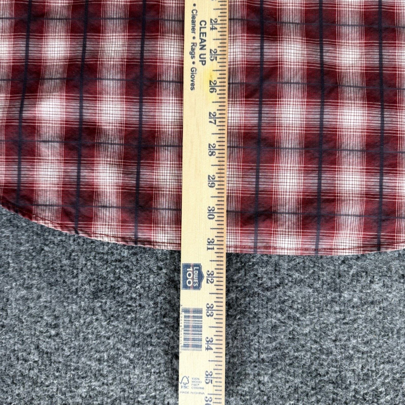 Pendleton Pendleton Frontier Pearl Snap Shirt Mens L Red Plaid Western Size US L / EU 52-54 / 3 - 9 Thumbnail
