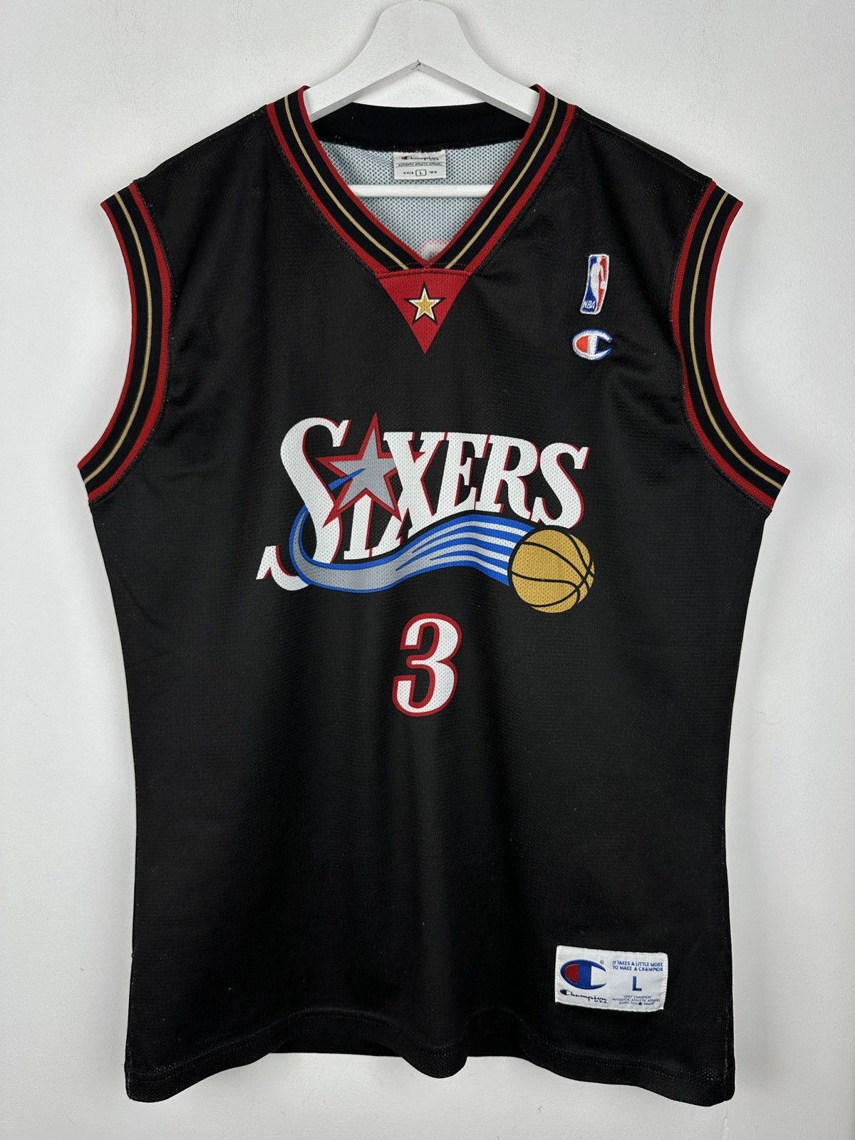 Allen Iverson Vintage Philadelphia Sixers 76ers Jersey