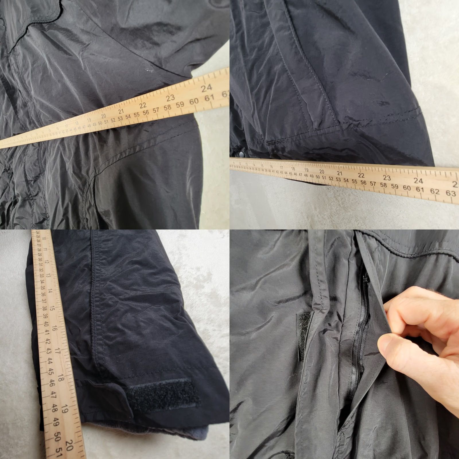 Rothco Rothco Packable Rain Jacket Black Men's Size Large Jacket Rain Coat Zip Polyester Packable Travel Casual Mens - but must avoid extra spaces. Size US L / EU 52-54 / 3 - 8 Thumbnail