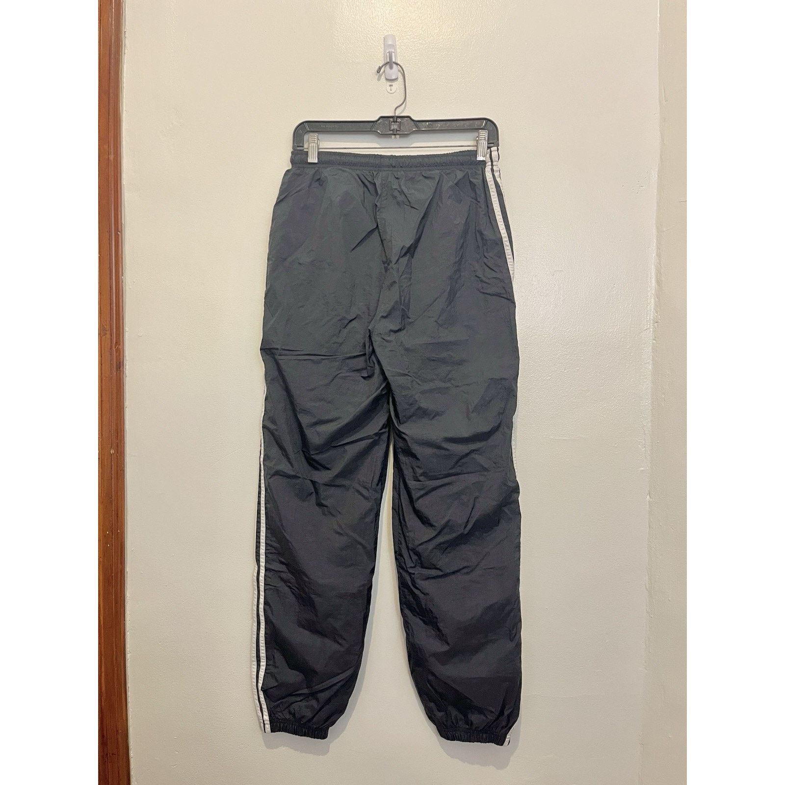 Adidas 1990s Adidas Track Pants Lined Firebird VTG 3 Stripe M Size US 32 / EU 48 - 3 Thumbnail