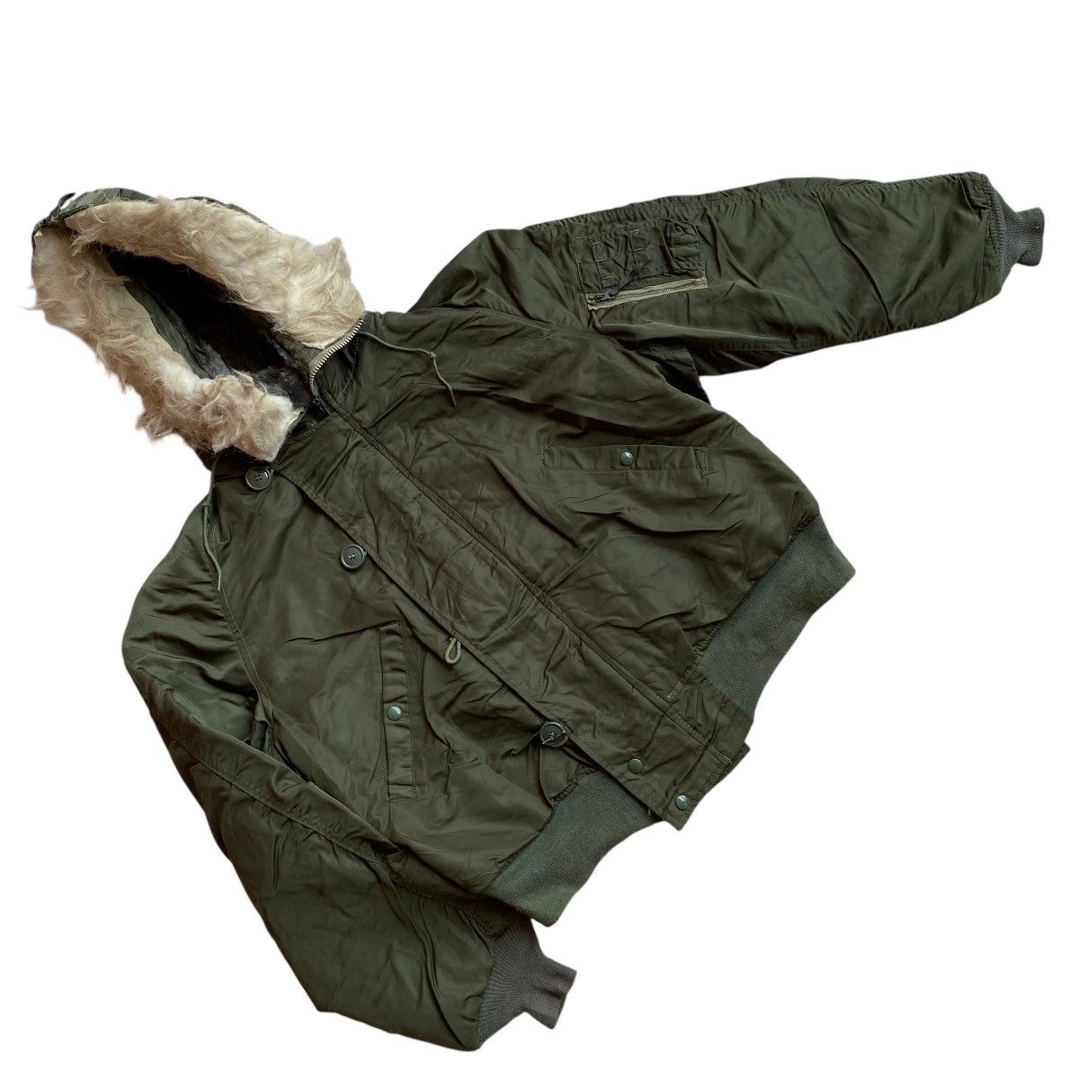 Alpha Industries × Vintage Vintage Alpha Industries N-2B Jacket Size US L / EU 52-54 / 3 - 5 Thumbnail
