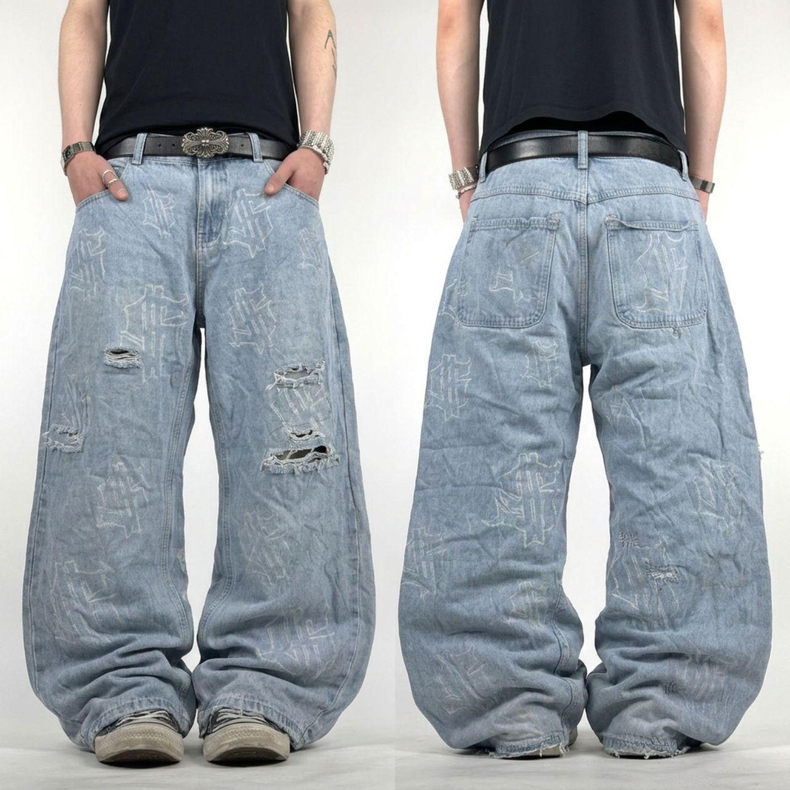 パンツ diesel dirt swag archive jeans hedi y2k Adidas × Diesel × Vintage Vintage Adidas x Diesel Baggy Flared