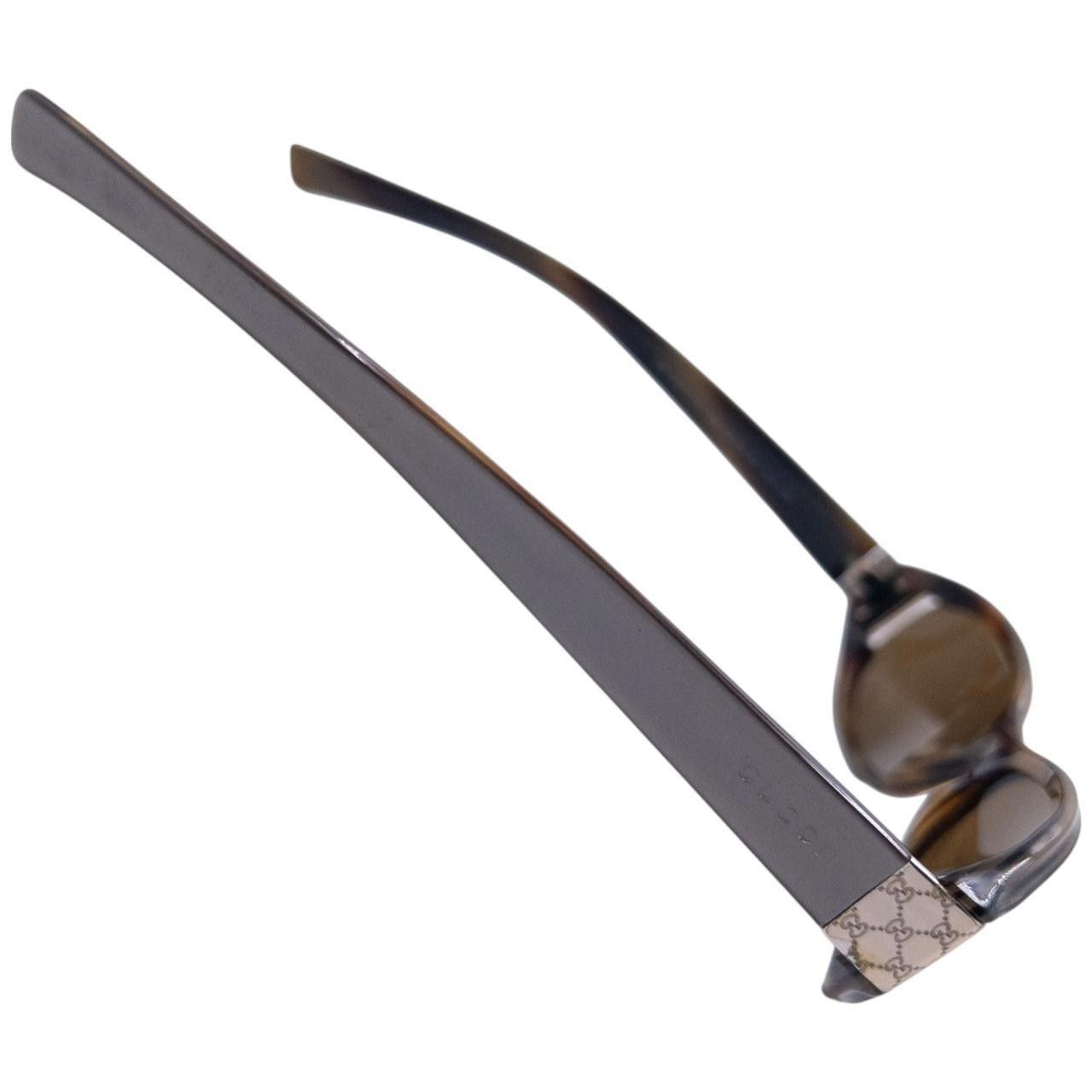 Gucci Vintage Gucci Monogram Sunglasses Size ONE SIZE - 3 Thumbnail