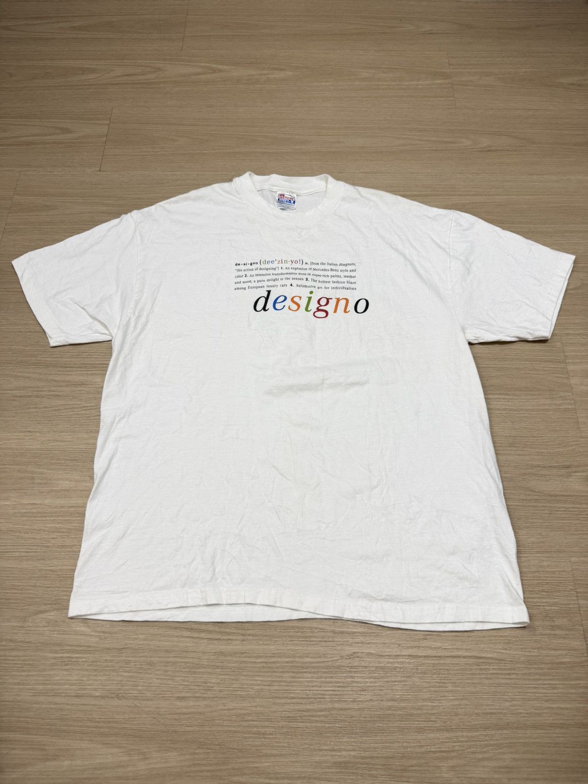 Other Vintage 90s Mercedes Benz designo tee Size US XL / EU 56 / 4 - 2 Thumbnail