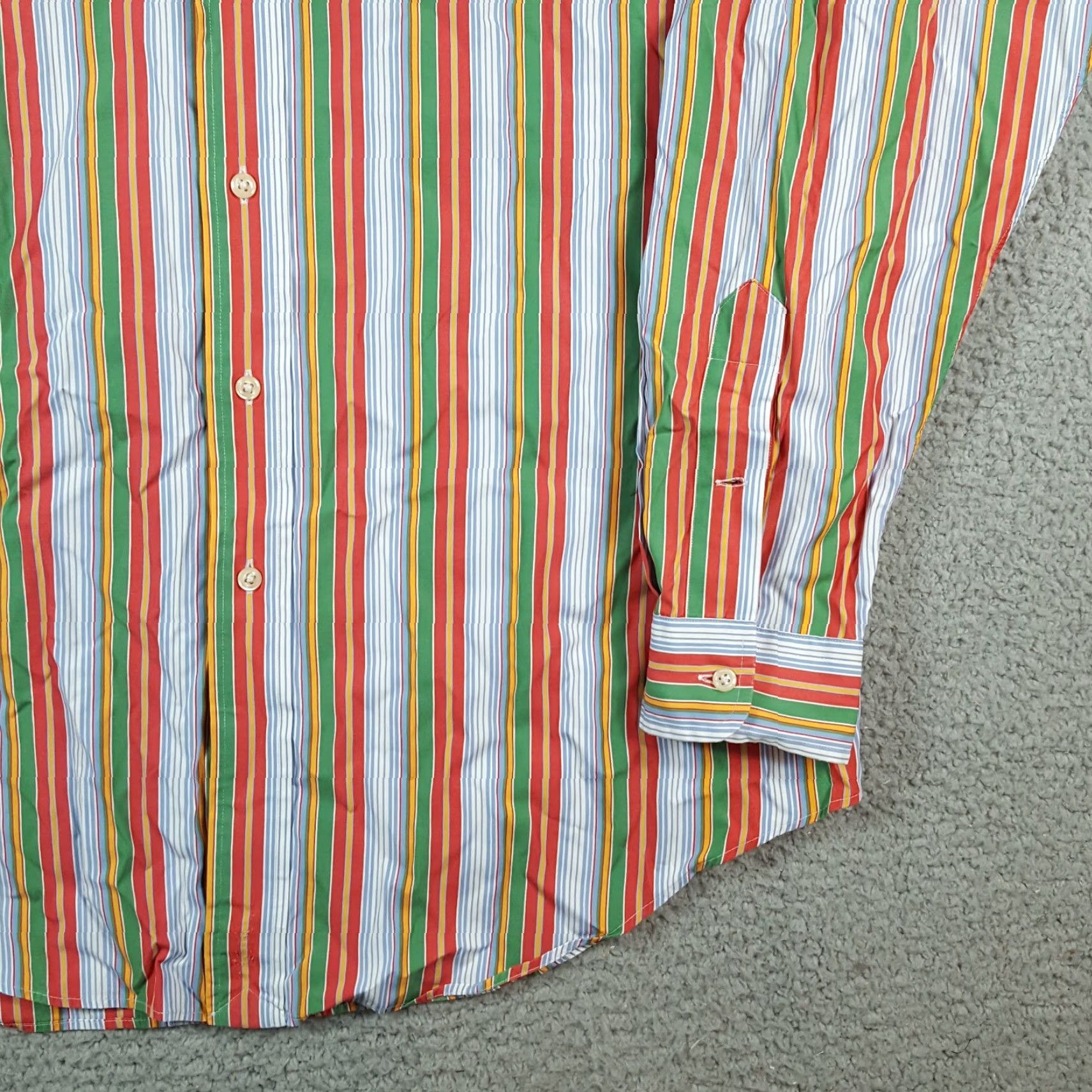 Ralph Lauren Ralph Lauren Preppy Pony Logo Striped Size M Relaxed Button-Down Collared Shirt Size US M / EU 48-50 / 2 - 3 Thumbnail
