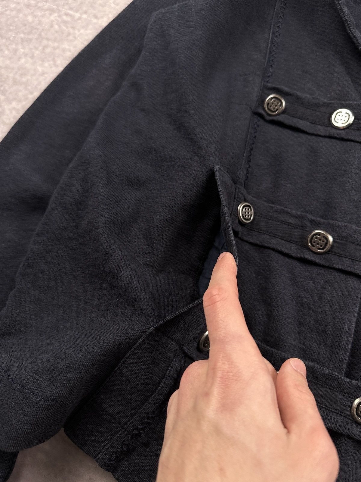 Marithe + Francois Girbaud Rare Marithe Francois Girbaud MFG Napoleon Button Up Jacket Size US M / EU 48-50 / 2 - 6 Thumbnail