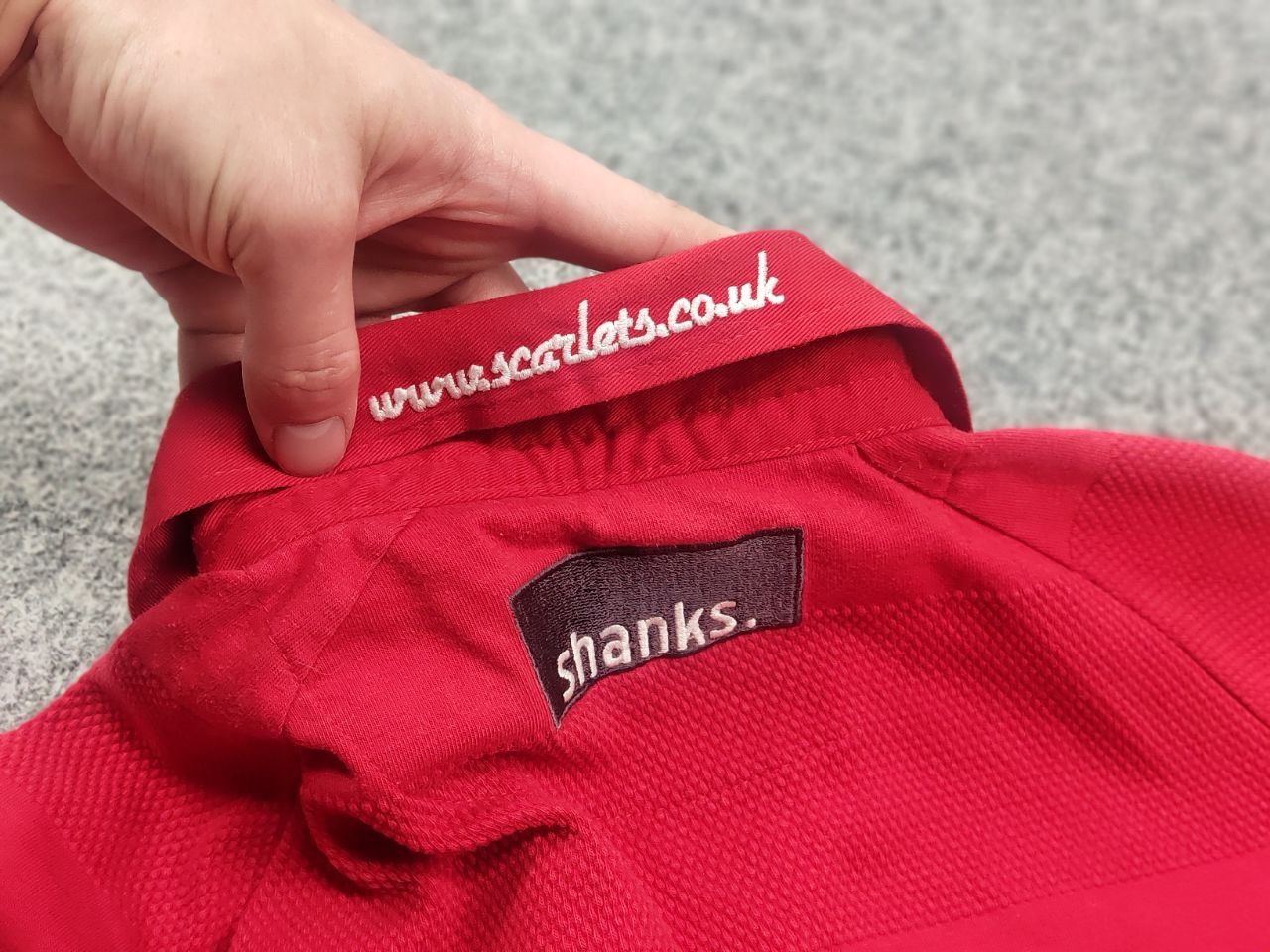 Vintage Llanelli Scarlets Jersey Home Rugby Shirt Vintage KooGa Size US L / EU 52-54 / 3 - 8 Thumbnail