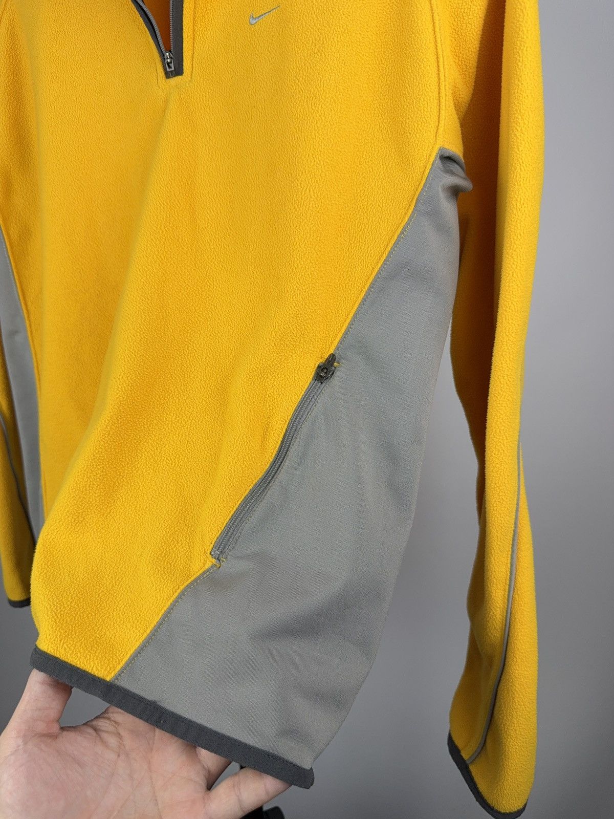 Nike Vintage 90s Gorpcore Nike Fleece 1/4 zip ACG AIR sweatshirt Size M / US 6-8 / IT 42-44 - 6 Thumbnail
