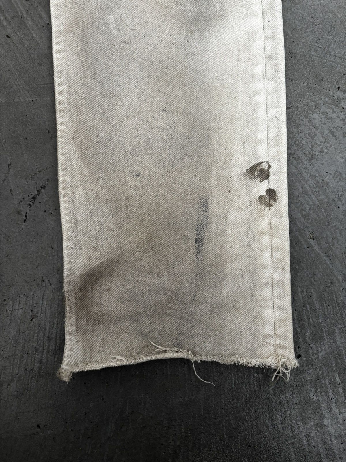 Helmut Lang Helmut Lang ‘Broken’ Classic 5 Pocket Denim Painter Jeans Size US 30 / EU 46 - 3 Thumbnail