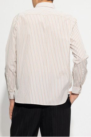 Saint Laurent Paris o1bcso1str1124 Cassandre Shirt in White Size US S / EU 44-46 / 1 - 3 Thumbnail