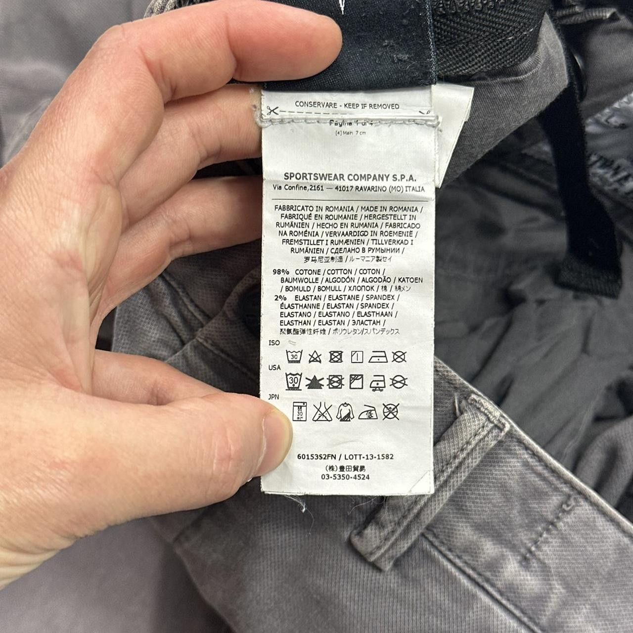 Stone Island Stone Island SS14 Grey Combat Cargo Trousers - 28-30 Size US 30 / EU 46 - 7 Thumbnail