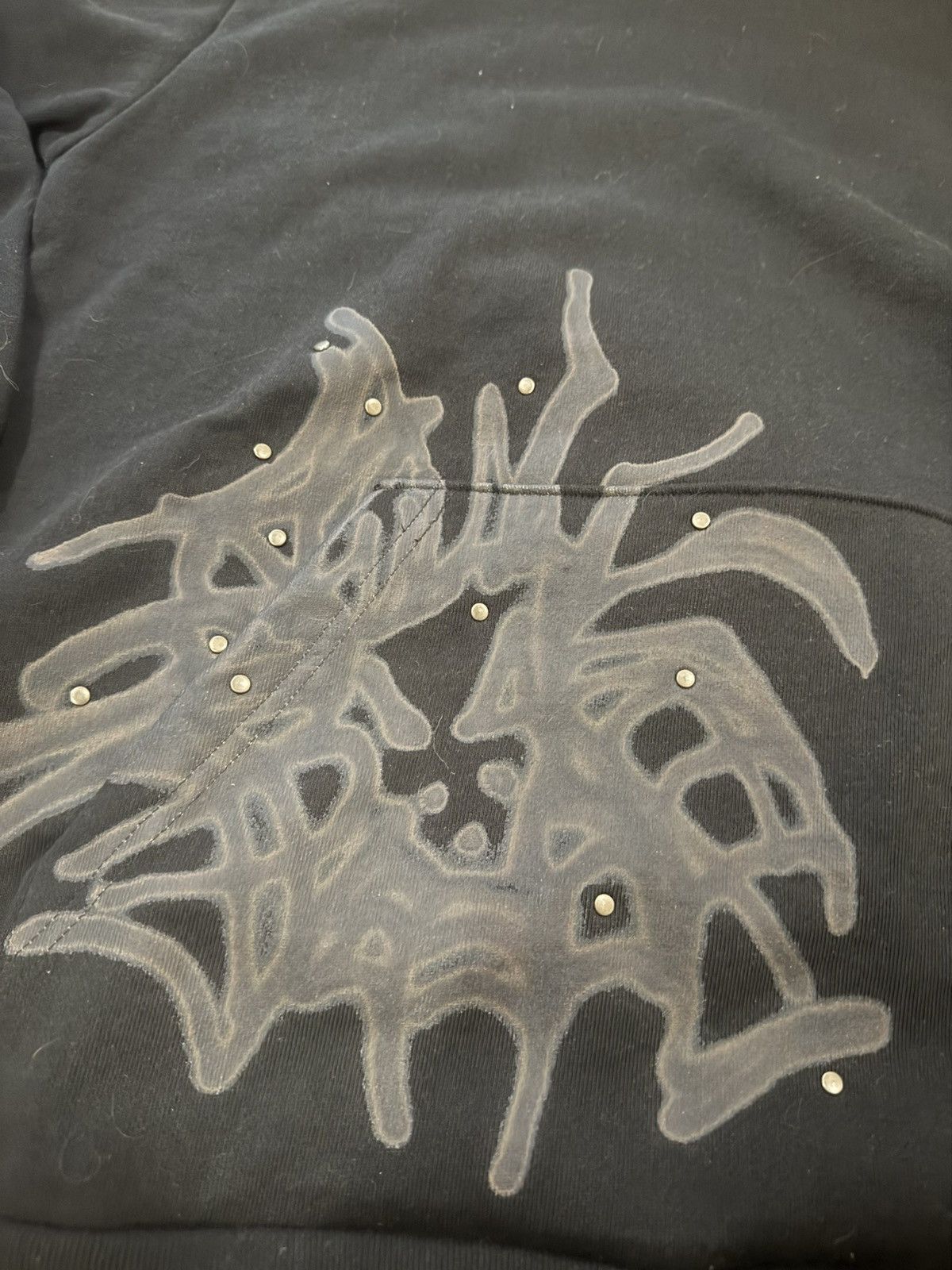 Travis Scott Cactus Jack Studded Pullover Hoodie Black Size US M / EU 48-50 / 2 - 3 Thumbnail
