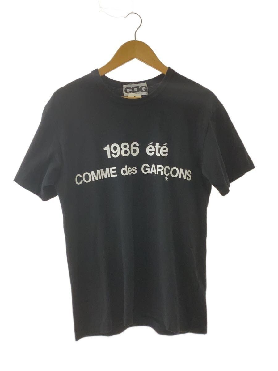 Comme des Garcons Short Sleeve Black CDG 1986 ete logo print