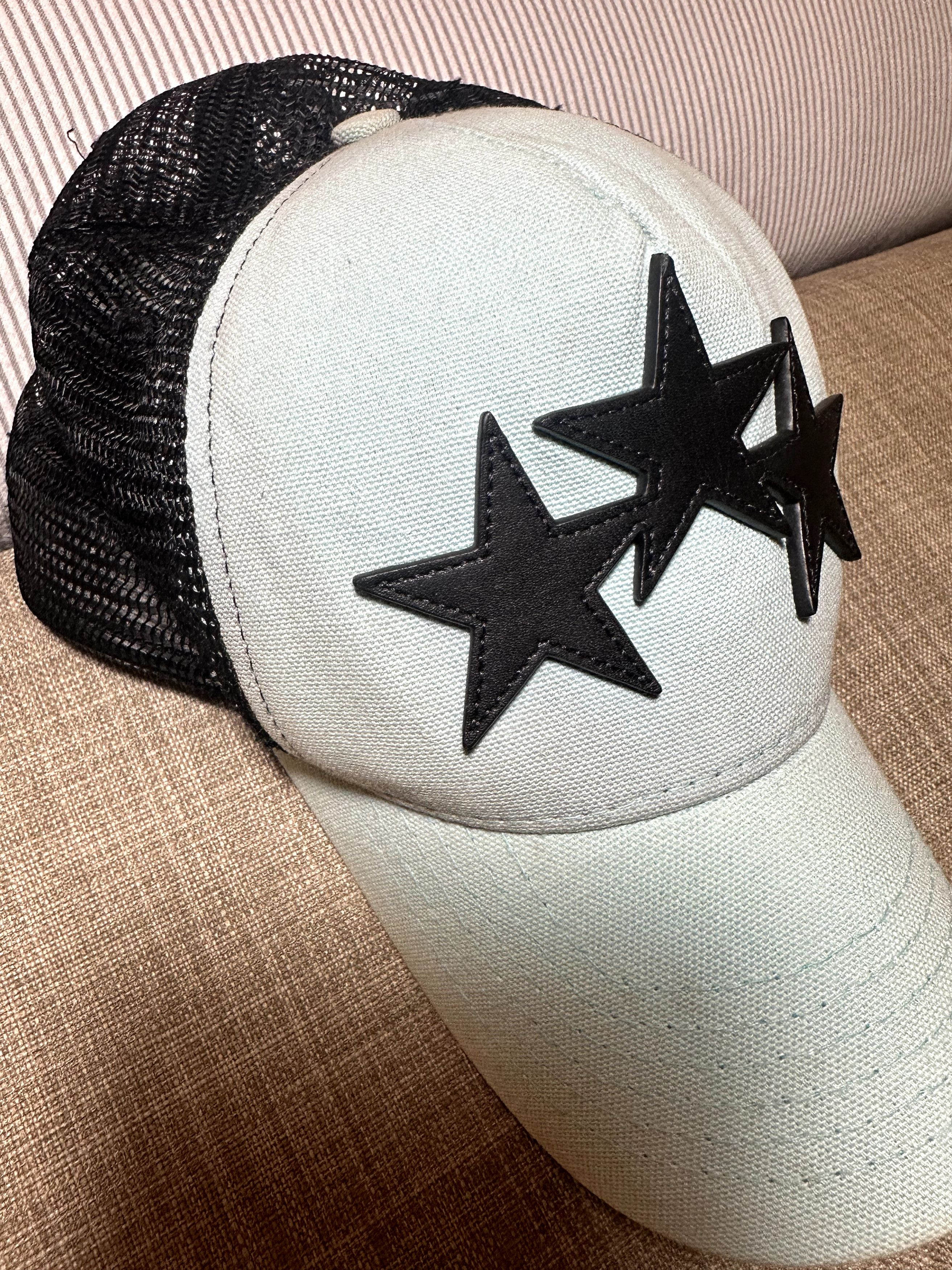Amiri AMIRI 3 Star Trucker Hat Size ONE SIZE - 4 Thumbnail