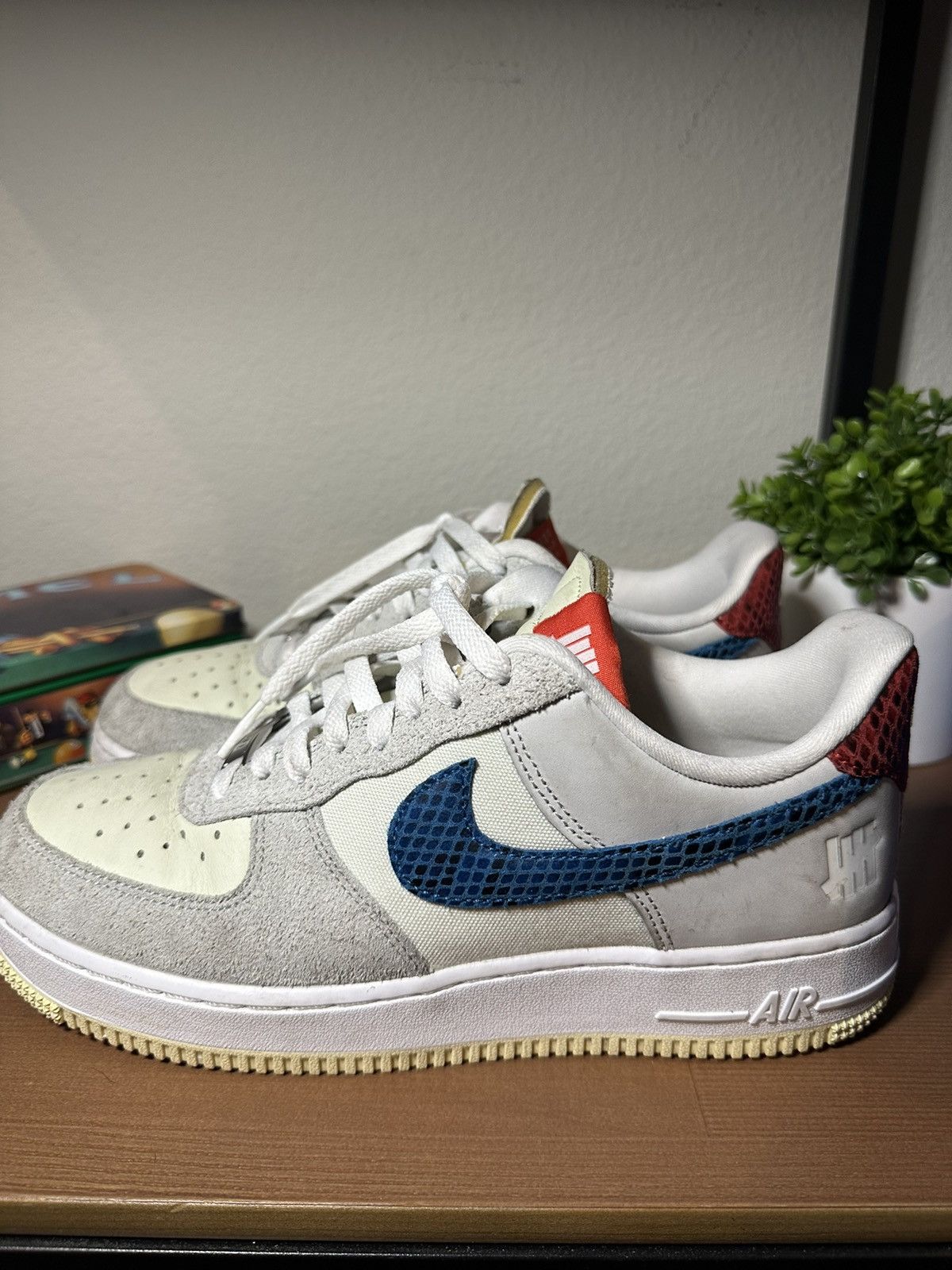 Nike × Undefeated Nike Air Force 1 x Undefeated 5 On It Dunk vs. AF1 Size US 8 / EU 41 - 2 Thumbnail