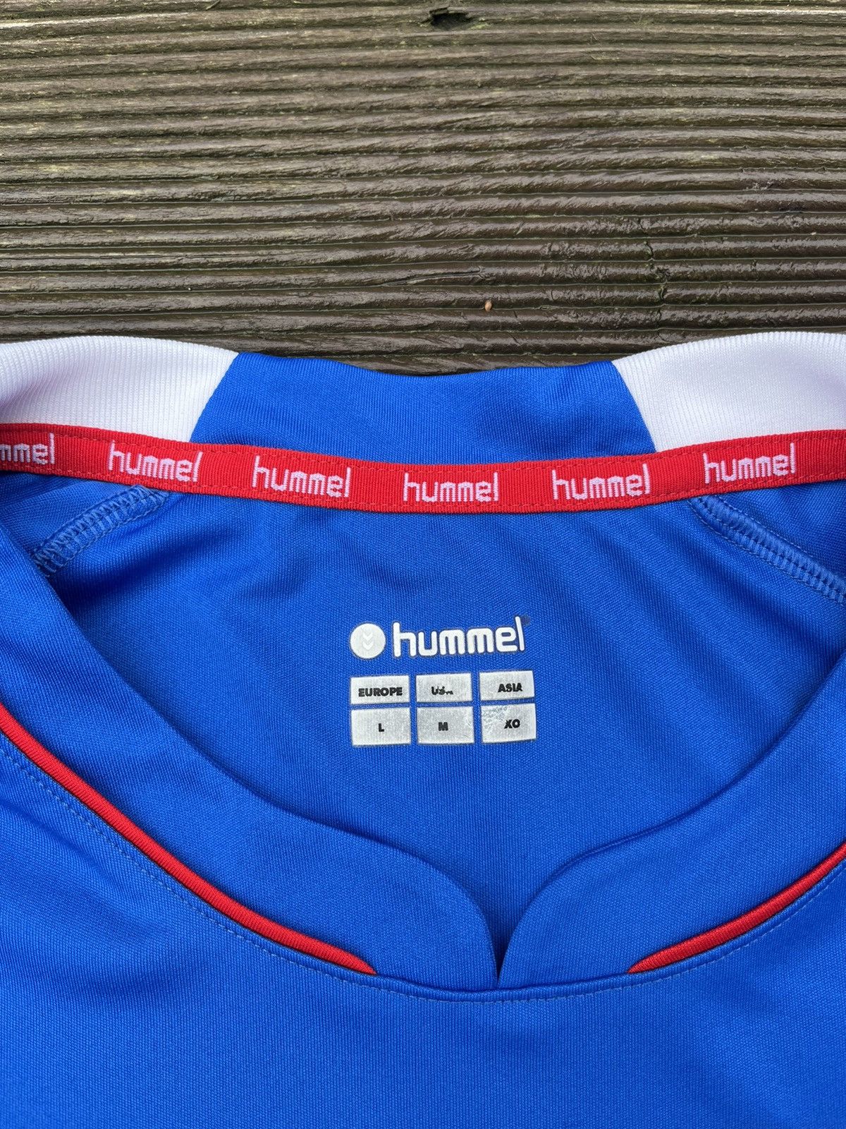 Hummel Glasgow Rangers 2019 2020 Home Football Jersey Blue L Size US L / EU 52-54 / 3 - 6 Thumbnail