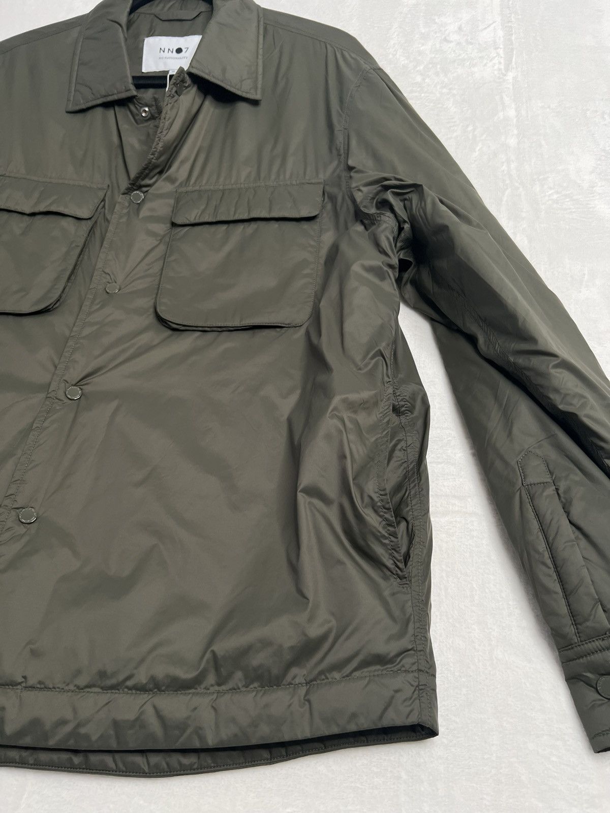 NN07 NN07 Columbo Padded Shell Overshirt Jacket Green M BNWT Size US M / EU 48-50 / 2 - 3 Thumbnail