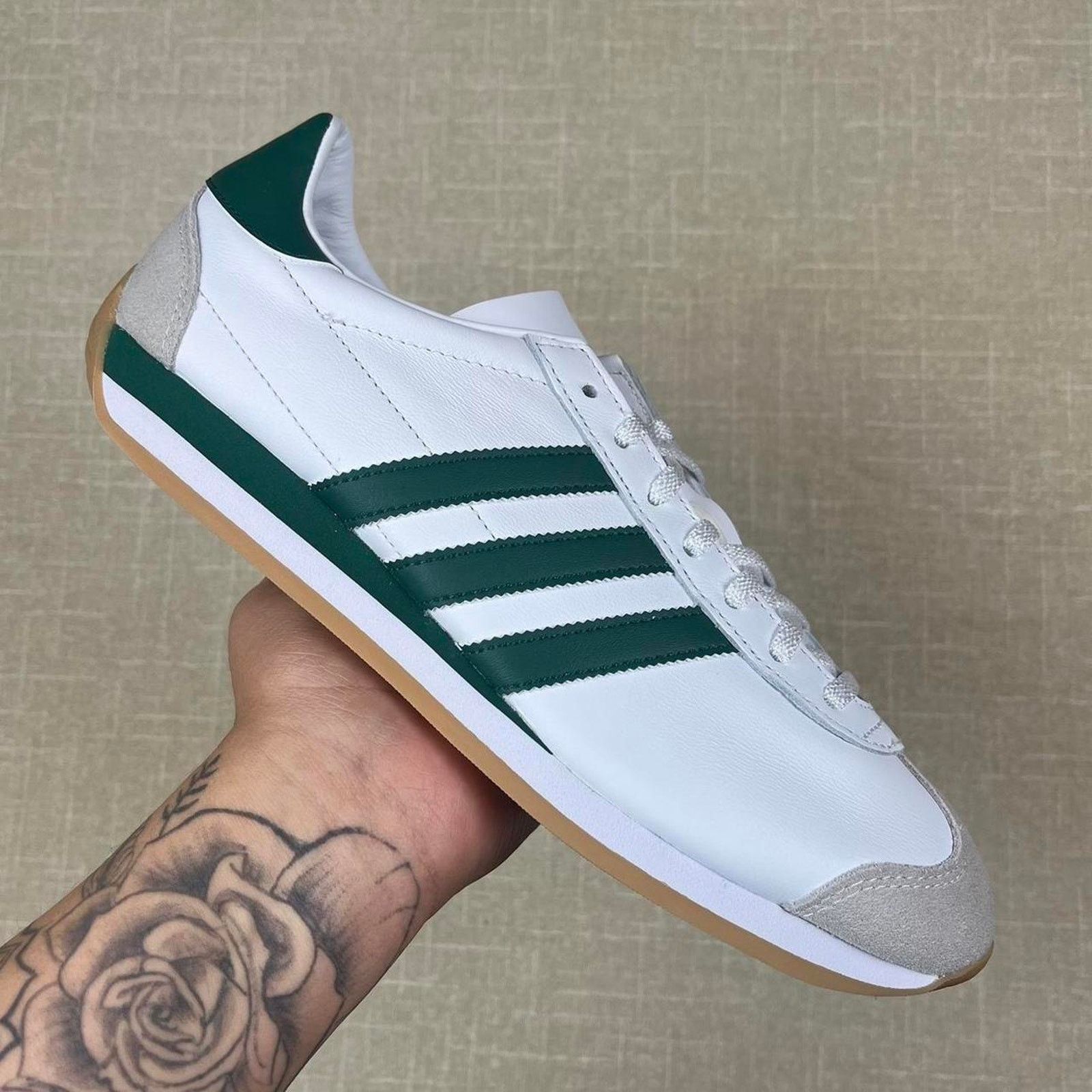 Adidas Adidas Country OG “Collegiate Green" Size US 5 / IT 35 - 1 Thumbnail