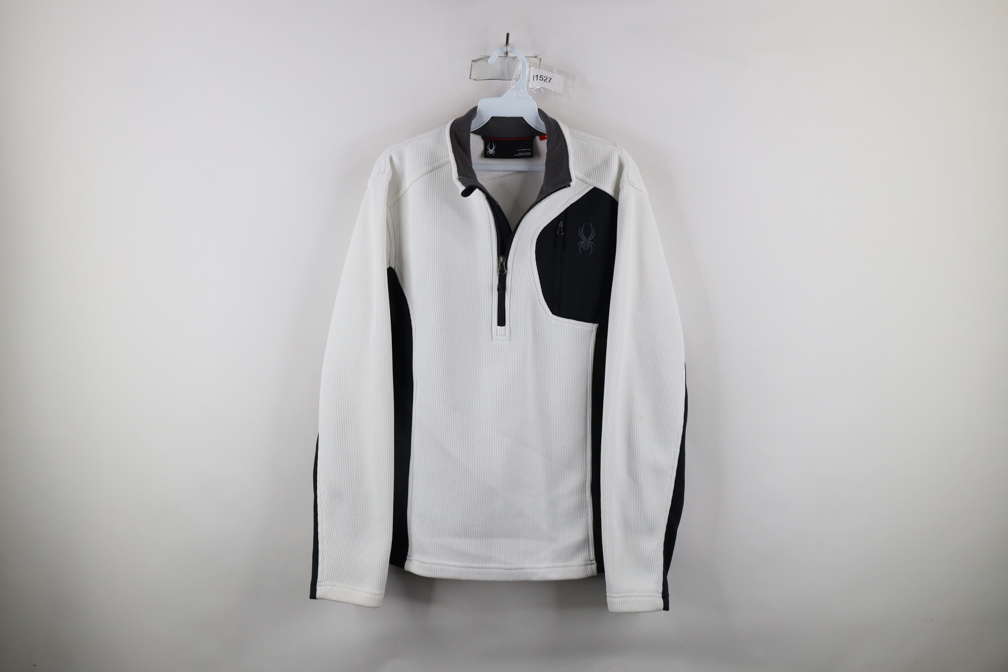 Vintage Spyder Half Zip Lightweight Stryke Pullover Jacket White Grailed