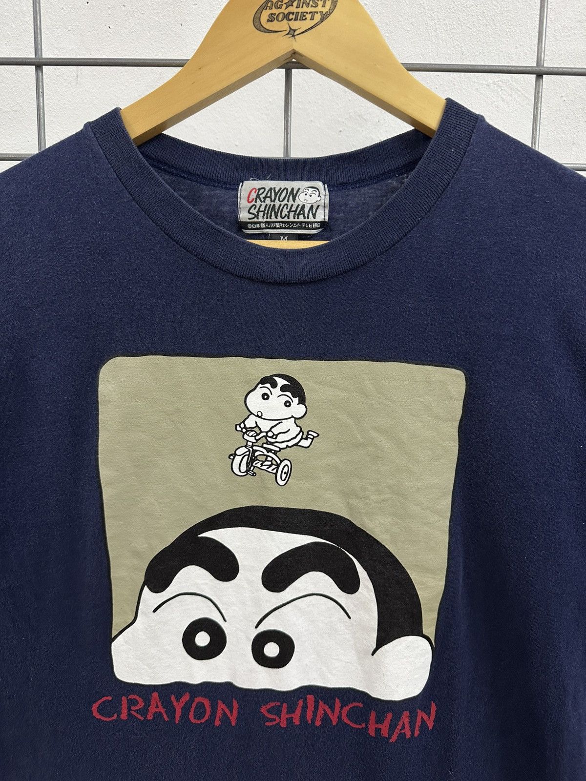 Vintage Rare And Beautiful Vintage Crayon Shin Chan Anime Tee Size US M / EU 48-50 / 2 - 4 Thumbnail
