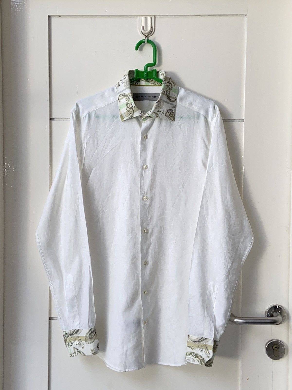 Etro ETRO Motive White Shirt Size US S / EU 44-46 / 1 - 10 Thumbnail
