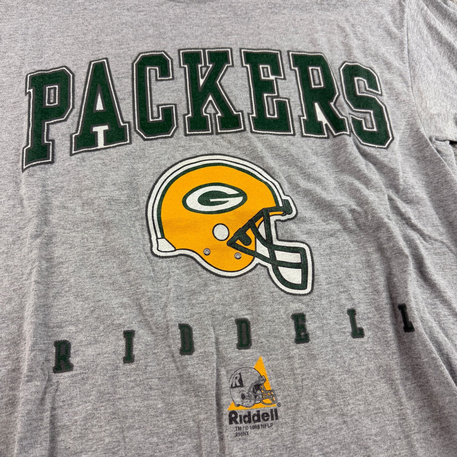 Riddell Vintage Green Bay Packers Shirt Size Large 1996 Riddell Size US L / EU 52-54 / 3 - 2 Thumbnail