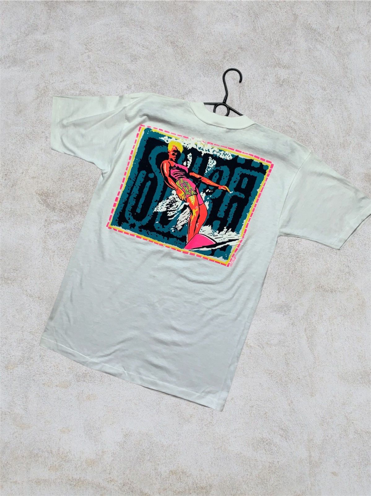 Vintage Alder vintage surf tee made in USA Size L Size US L / EU 52-54 / 3 - 1 Thumbnail