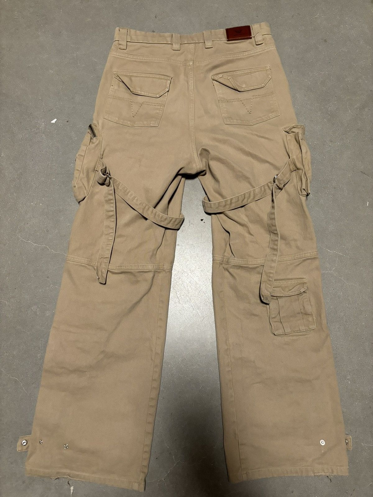 Trendt Vision Trendtvision Beige/Sand Colored Bondage Cargo Size US 32 / EU 48 - 2 Thumbnail