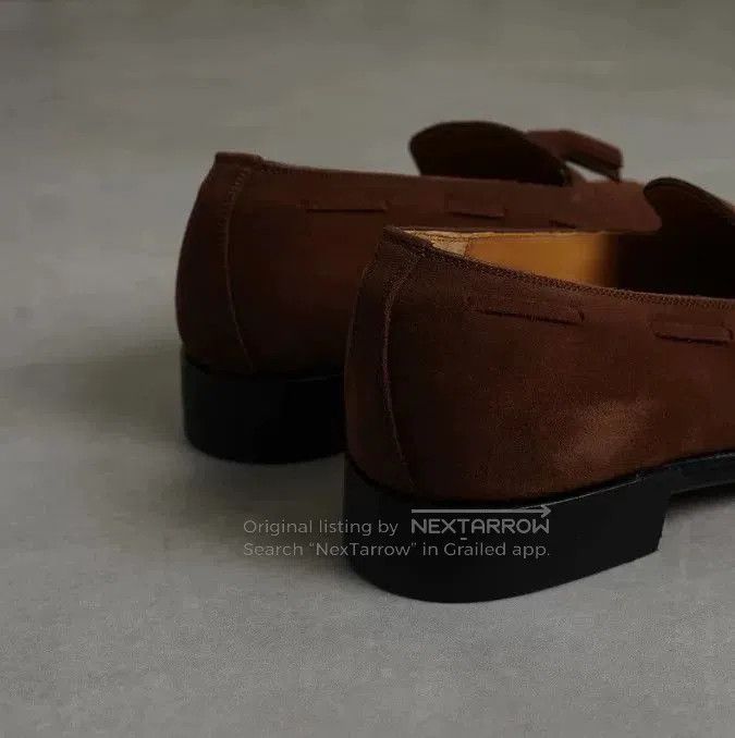 Forme D'Expression Forme Suede Tassel Loafer Shoes. Size US 9 / EU 42 - 5 Thumbnail