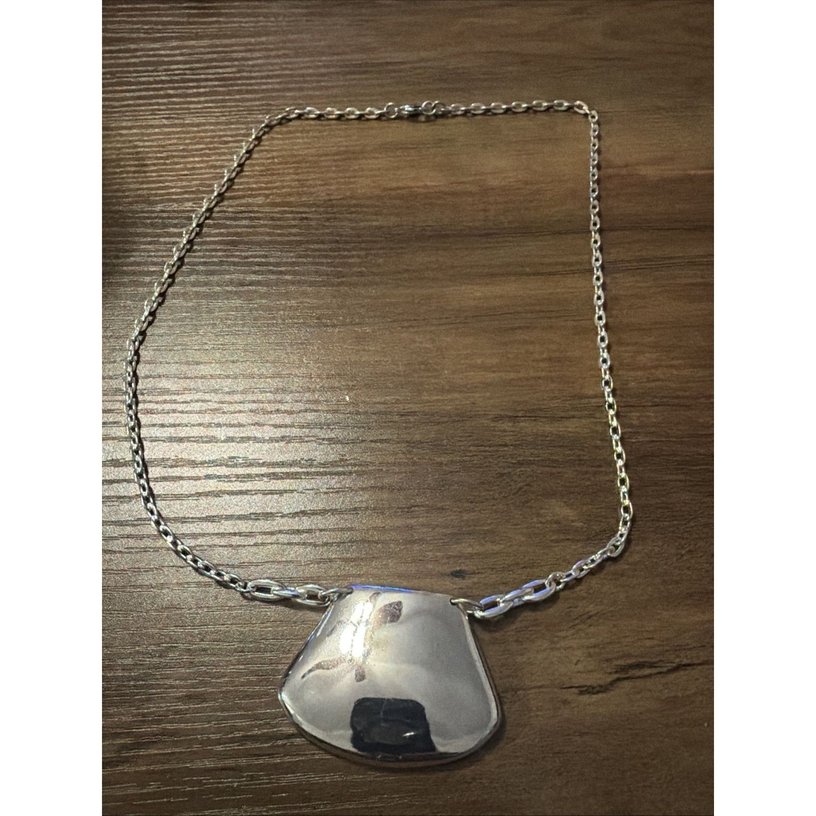 The Unbranded Brand Silver Plate Necklace Jewelry Size ONE SIZE - 1 Thumbnail