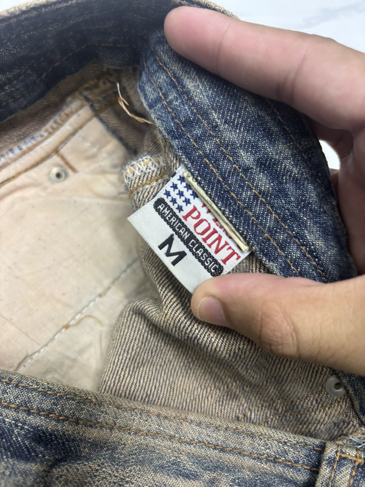 If Six Was Nine Vintage Japanese Kinky Style Mud Wash Jeans Oops West Point Size 32" / US 10 / IT 46 - 10 Thumbnail