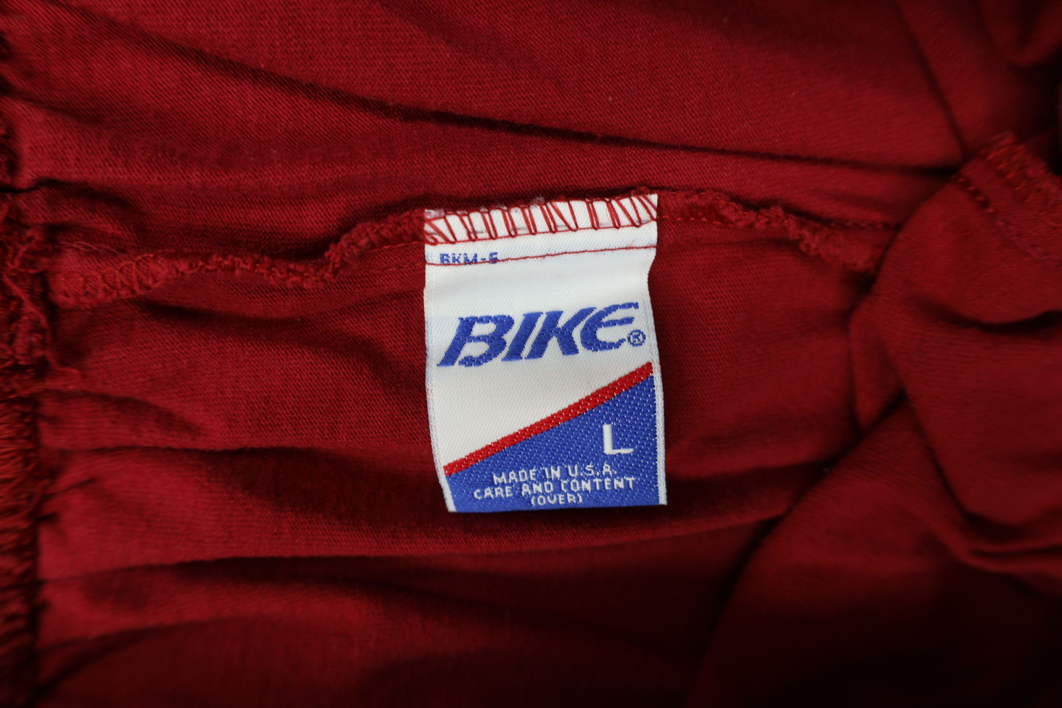 Vintage Vintage 90s Bike Blank Above Knee Shorts Red Cotton USA Size US 34 / EU 50 - 6 Thumbnail