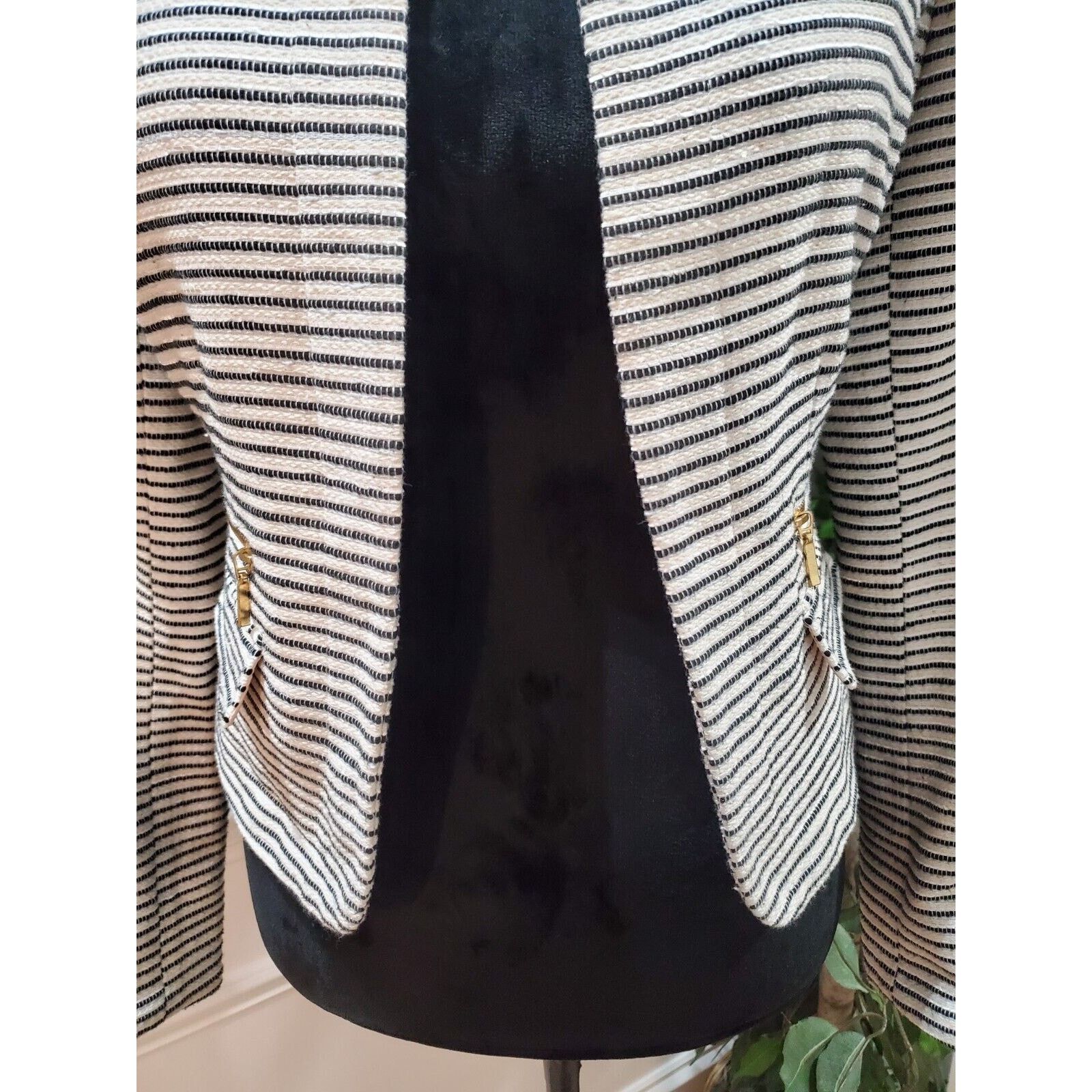 Other Katherine Barclay Striped Long Sleeve Open Front Jacket S Size S / US 4 / IT 40 - 3 Thumbnail