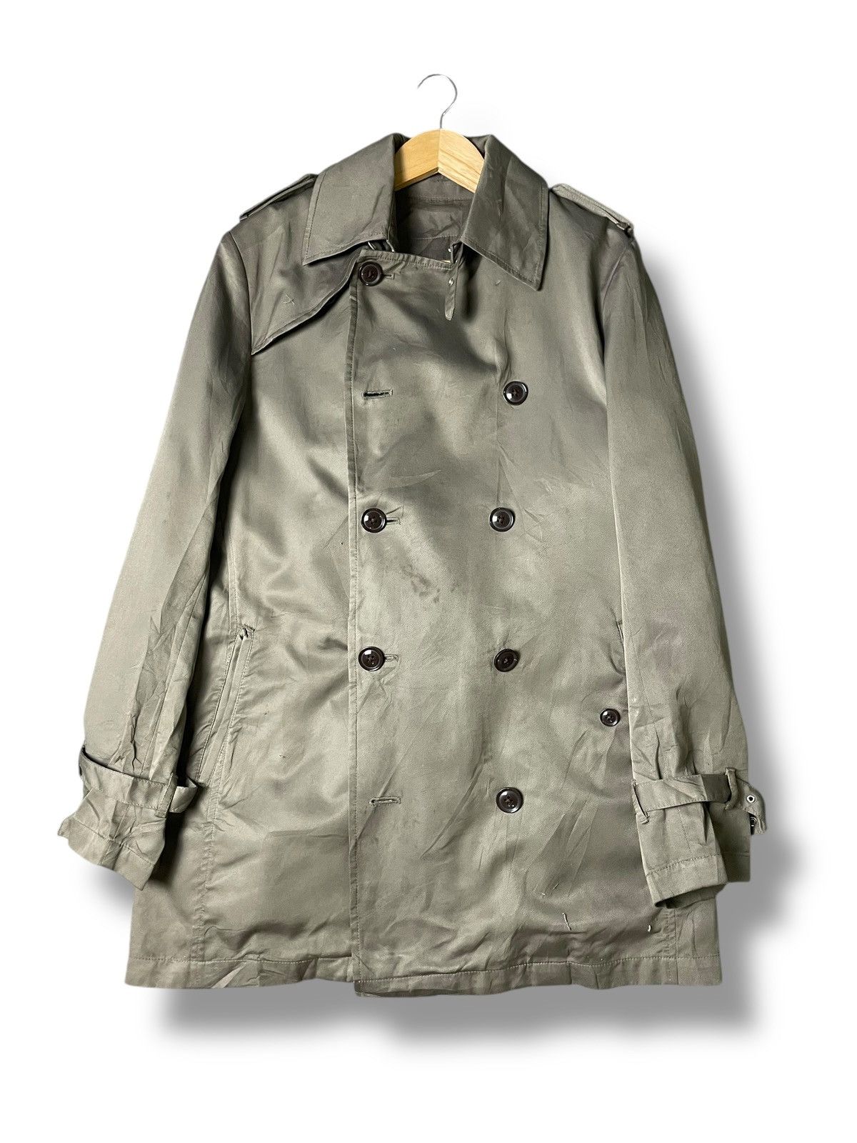 Japanese Brand × Takeo Kikuchi × Vintage Vintage Takeo Kikuchi Double Breasted Coat (110) Size US XS / EU 42 / 0 - 1 Thumbnail