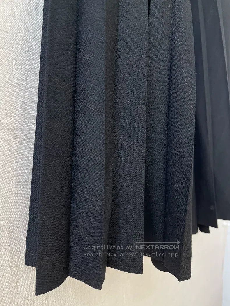 Comme des Garcons Comme Des Garcons size M Dark plaid pleated skirt Size 24" / US 00 / IT 34 - 6 Thumbnail