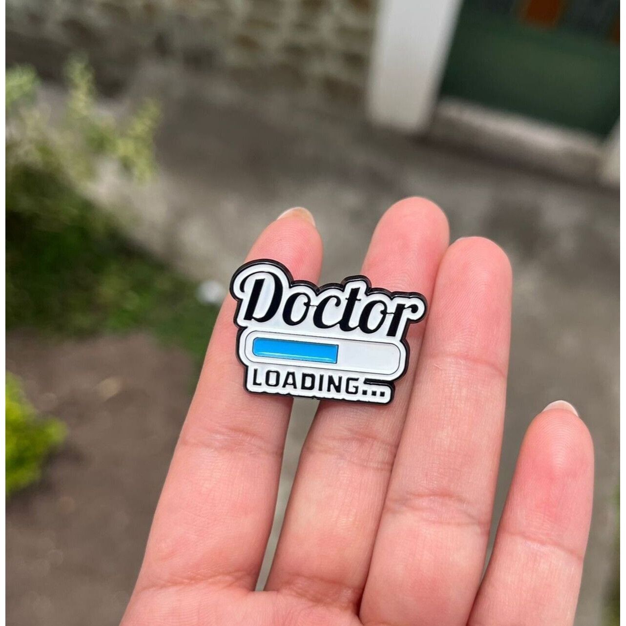 Other New Oz Enamel Pin Doctor Loading Medical Themed Brooch White Size ONE SIZE - 1 Thumbnail
