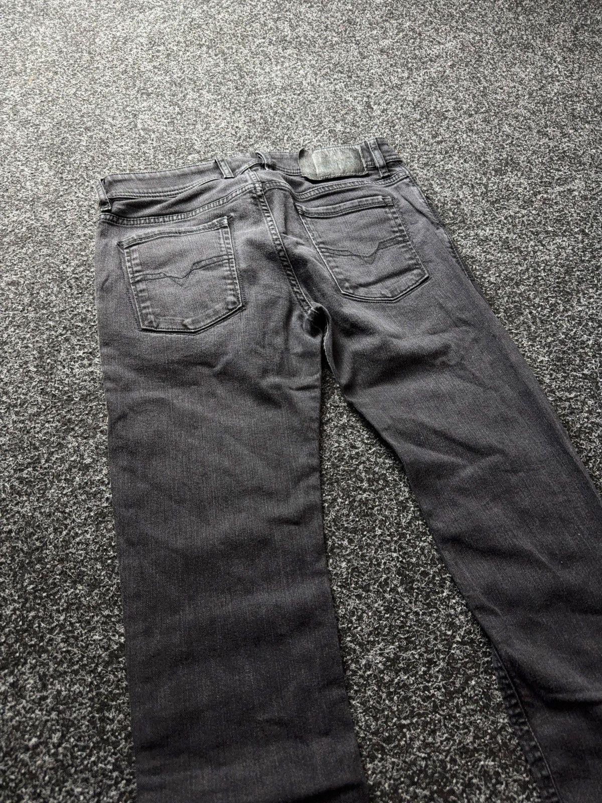 Diesel 00s Diesel Sleenker Black Jeans Slim Skinny Stretch Denim Size US 29 - 17 Thumbnail