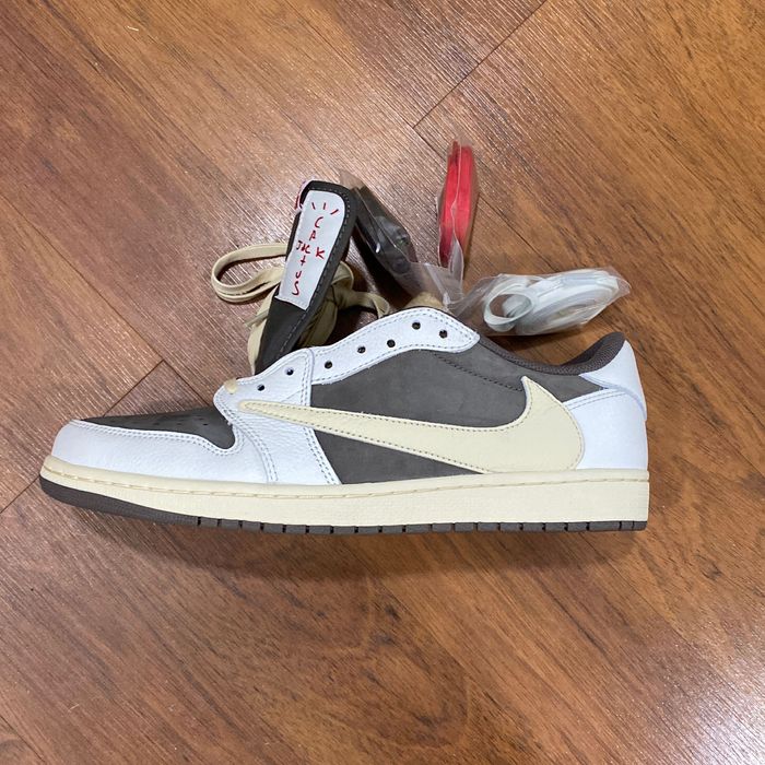 Nike Travis Scott Reverse Mocha Jordan 1 Low | Grailed