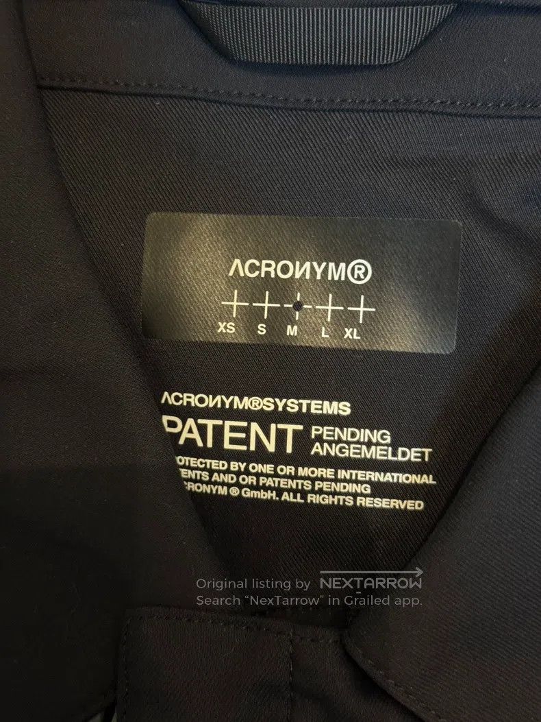Acronym Acronym overcoat Size US M / EU 48-50 / 2 - 3 Thumbnail