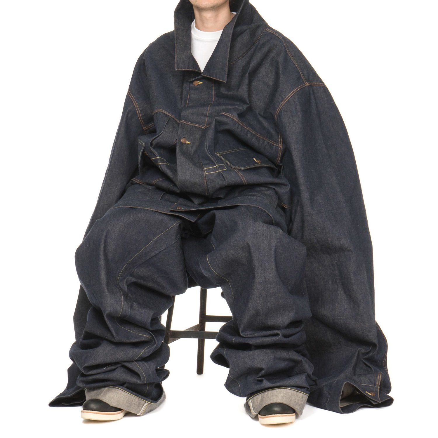 Visvim SS18 VISVIM Social Sculpture 01 Slim Giant UNWSD Trousers Size US 44 / EU 60 - 1 Thumbnail