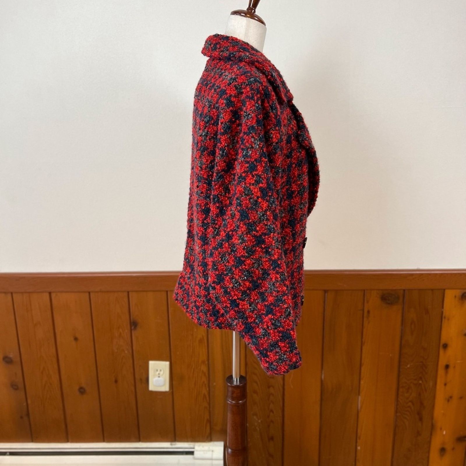Free People Super Cute Free People Boucle Wool Baby Coat! Size XS / US 0-2 / IT 36-38 - 4 Thumbnail