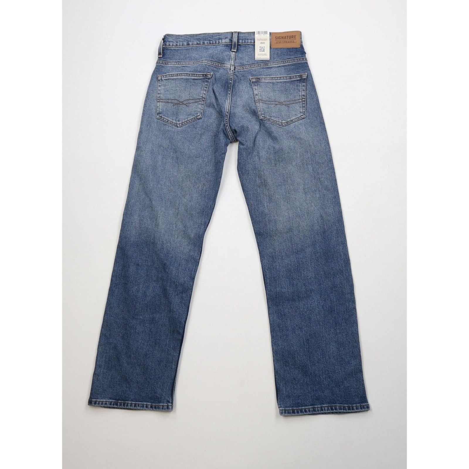 Levi's Deadstock Y2K Levis Signature Loose Fit Stretch Denim Jeans Size US 29 - 10 Thumbnail
