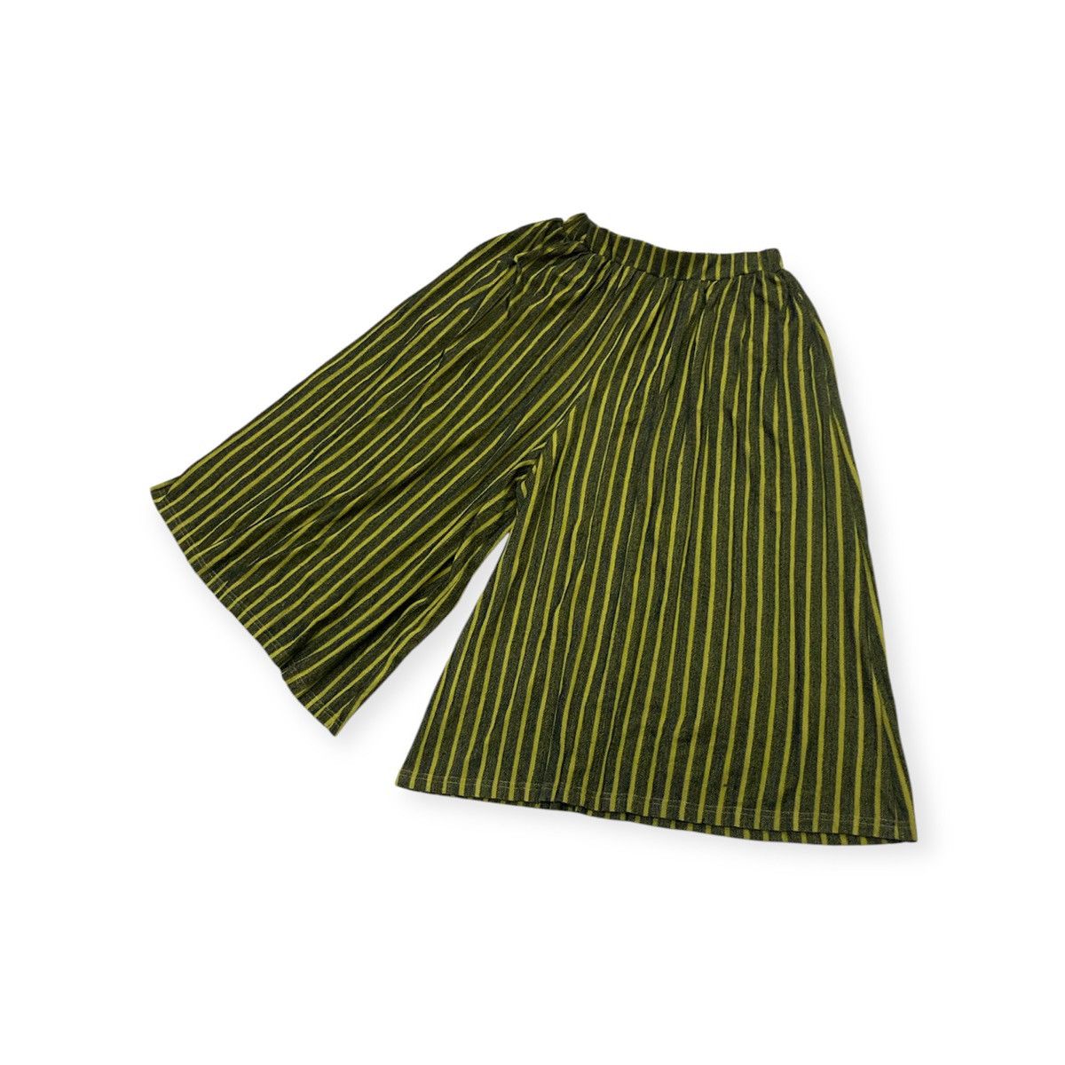 Issey Miyake × Japanese Brand × Ne-Net Issey Miyake Ne-net wide pant palazzo striped Size 36" / US 14 / IT 50 - 3 Thumbnail