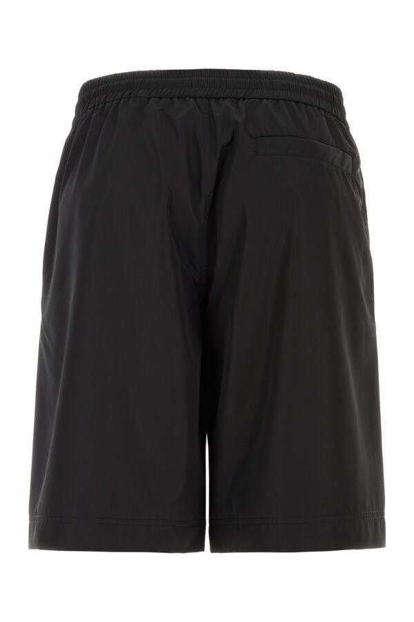 Givenchy o1n1vont0326 Polyester Barmuda Shorts in Black Size US 34 / EU 50 - 2 Thumbnail