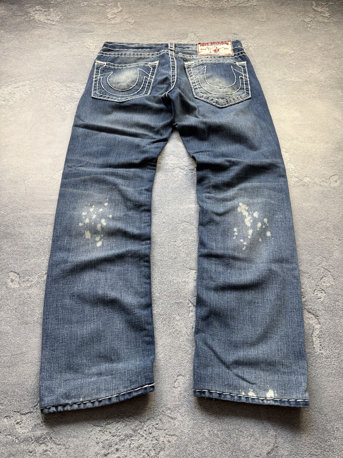 True Religion Crazy True Religion Jeans Big Logo StreetWear Size US 33 - 1 Thumbnail