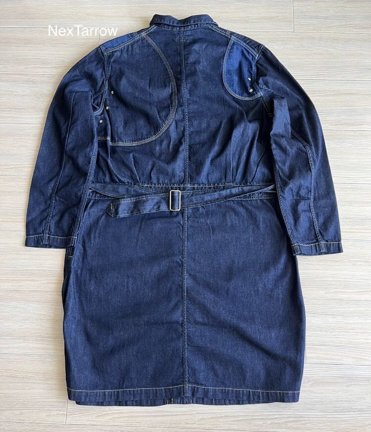 Kapital Kapital Hirata Kazuhiro denim patchwork coat windbreaker Size US XL / EU 56 / 4 - 2 Thumbnail