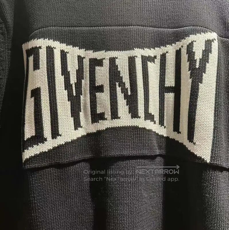Givenchy Givenchy Black Cotton Knit Sweater for Women . Size M / US 6-8 / IT 42-44 - 3 Thumbnail
